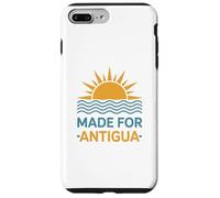 Plage décontractée des Caraïbes Antigua, Voile et Voyage Coque pour iPhone 7 Plus/8 Plus
