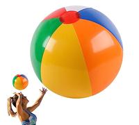 Plage gonflables, Ballon Plage Arc-en-, Ballon Piscine 22/25/35 cm, Ballon Plage pour enfantss, Ballon Piscine Gonflable pour Jeux, Jouets Piscine, décorations et Cadeau