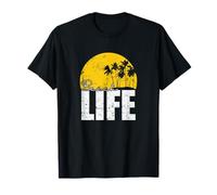 Plage Life Arbre Palmier Vacances Nature T-Shirt