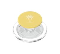 Plage Minimaliste de Contour de Palmier PopSockets PopGrip pour MagSafe