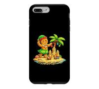 Plage Noël Pain d'épice Summer Graphic Coastline Juillet Coque pour iPhone 7 Plus/8 Plus