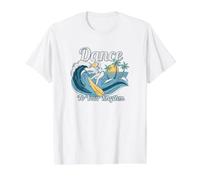 Plage Style Danse à Votre Rythme Coucher de Soleil Surf T-Shirt Graphique avec Valeur