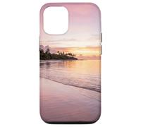 Plage Tropicale, Coucher de Soleil, Calme, Rivage, océan Coque pour iPhone 12/12 Pro