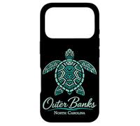 Plage Tropicale d'Outer Banks Mandala Turtle Carolina Coque pour iPhone 17 Pro