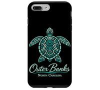Plage Tropicale d'Outer Banks Mandala Turtle Carolina Coque pour iPhone 7 Plus/8 Plus