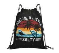 Plage Un Peu Salée Unisexe Gym Sack Étanche Sac À Dos À Cordon Résistant Sacs De Sport Pour Voyage Natation Plage