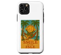 Plage Vacation Île Caraïbes Positif Heureux Drôle Ensoleillé Coque pour iPhone 11 Pro