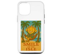 Plage Vacation Île Caraïbes Positif Heureux Drôle Ensoleillé Coque pour iPhone 12/12 Pro
