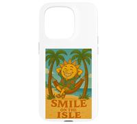 Plage Vacation Île Caraïbes Positif Heureux Drôle Ensoleillé Coque pour iPhone 15 Pro