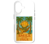 Plage Vacation Île Caraïbes Positif Heureux Drôle Ensoleillé Coque pour iPhone 17