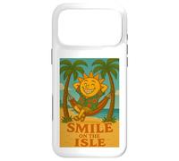 Plage Vacation Île Caraïbes Positif Heureux Drôle Ensoleillé Coque pour iPhone 17 Pro Max