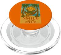 Plage Vacation Île Caraïbes Positif Heureux Drôle Ensoleillé PopSockets PopGrip pour MagSafe