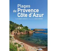 Plages de Provence Côte d'Azur - Elisabeth Bonnefoi - Ouest France - broché - Guide