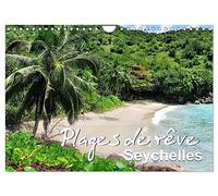 Plages de rêve Seychelles (Calendrier mural 2026 DIN A4 horizontal), CALVENDO calendrier mensuel