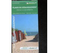 Carte Plages du débarquement - Presqu'ile du Cotentin