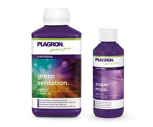 Plagron Green Sensation 250 ml et Sugar Royal 100 ml avec code promotionnel