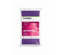Plagron Growmix Terreau Substrat Fertilisé NPK 12-14-24 Avec Perlite 25 LT