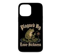 Plagued by Love Sickness Grenouille Amusante médiévale Coque pour iPhone 13 Pro Max