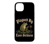 Plagued by Love Sickness Grenouille Amusante médiévale Coque pour iPhone 14 Plus