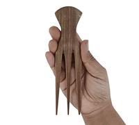 Plai Na Peigne afro pour cheveux africains, peigne en bois pour tresses et tresses