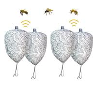 Plai Répulsif à guêpes pour l'extérieur Résistant aux intempéries Leurre de fausses guêpes dissuasif de jardin Fini les guêpes