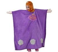 Plaid à capuche disney sofia lollitop 593022 G