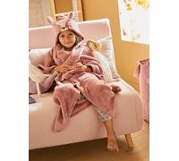 Plaid à manches et capuche Animal parme foncé 3/4A