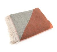 Plaid Alice 130x170 cm gris terracotta - - Gris - Acrylique