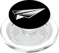 Plaid Avion en Papier Motif Origami rétro PopSockets PopGrip pour MagSafe