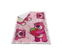 Aymax - Couverture en Sherpa et Coral - Lotso Toys Story - 130 x 170 cm