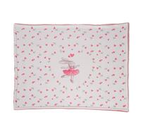 Plaid ballerine rose 75X100