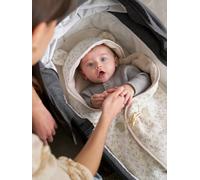 Plaid bébé à capuche en molleton, doublé peluche hygge TU