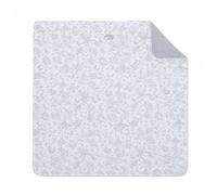 Plaid bébé réversible imprimé Toile de Jouy Gris