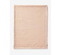 Plaid bi-matière LOVELY LÉO rose imprimé 75X100