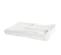 Plaid Blanc 200 X 220 Cm Chaab Blanc