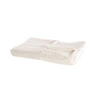 Plaid Blanc Cassé 150 X 200 Cm Chaab Blanc