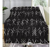 Plaid Canape Grande Taille Flanelle Vintage 200x200 cm, Couverture Lit 2 Personnes Doux Style Ethnique, Bohème, Jeté de Canapé, Couvertures et Plaids Vert et Violet pour Lit ou Canapé, Salon -Ad6