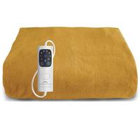 Dreamland – Couverture chauffante SNUGGLE UP 160 x 120 cm Moutarde