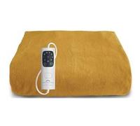 Dreamland – Couverture chauffante SNUGGLE UP 160 x 120 cm Moutarde