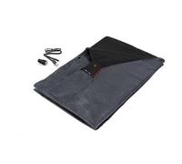 Plaid Chauffant Nomade ASTORIA - 120 x 120 cm - Batterie rechargeable 10 000 mAh - 3 niveaux de chauffe