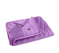 Plaid Chauffant Poncho, Couverture chauffante USB for l'hiver, châle chauffant, lavable, thermique, plus épais, for lit(Purple)