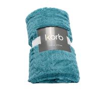 Korb - Plaid Chevron 130x170 Jade