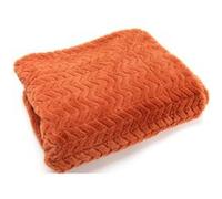 Plaid Chevron Orange 130x170