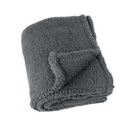 Plaid Coloré Effet Mouton