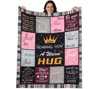 Plaid Couverture Anniversaire Meilleure Amie Meilleure Amie Cadeau Couverture 150x130cm Plaid Couvertures Gros Câlin COUVERTURE