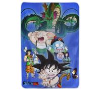 Plaid Couverture Polaire Dragon Ball Z - Shenron And Heroes (100 X 150)