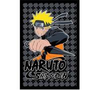 PLAID-COUVERTURE POLAIRE NARUTO 100X140 CM-NEUF.