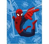 Plaid couverture polaire Spiderman 120x150 cm Fleece Blanket idée déco Marvel Heros