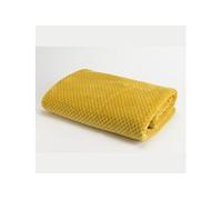 Plaid Damier 170x240 Moutarde