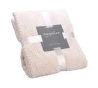 Plaid damier doublé en polyester 130x17